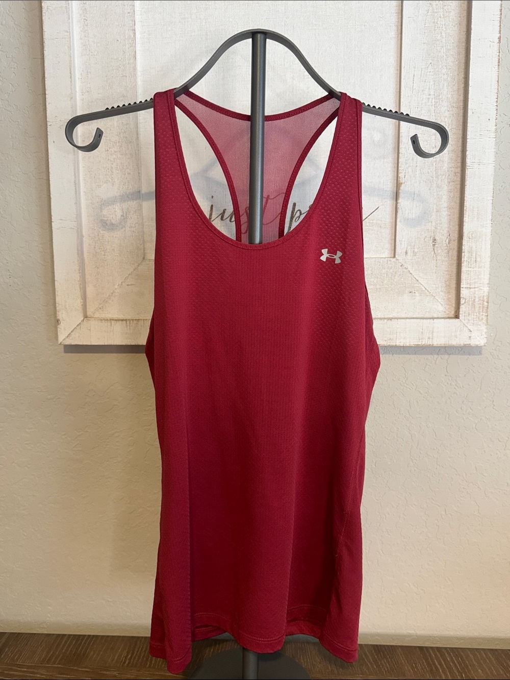 Under Armour Women's Maroon Racerback Tank Top
